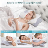 Cervical Memory Foam Contour Pillows for Neck and Shoulder Pain